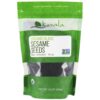 Comprar sementes de gergelim preto orgânico - 16 oz. Kevala preço no brasil alimentos & lanches feijões suplemento importado loja 9 online promoção -