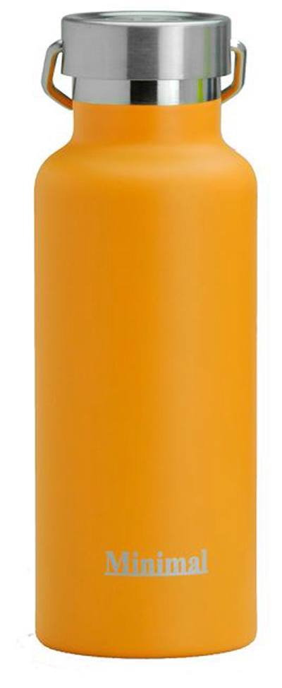 Laranja isolado da garrafa de água - 17 oz. Minimal