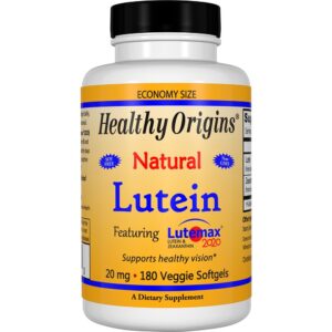 Comprar luteína 20 mg. - 180 cápsulas vegetarianas healthy origins preço no brasil luteína suplementos nutricionais suplemento importado loja 295 online promoção -