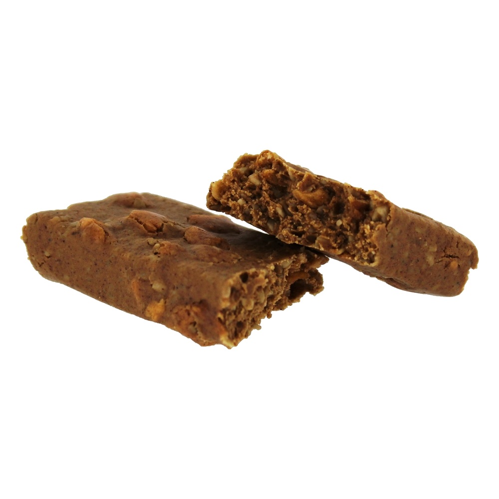 Barra de proteína de ervilha vegan Pedaço de maçã + canela + noz-moscada - 1.6 oz. Bhu Fit - Imagem 4