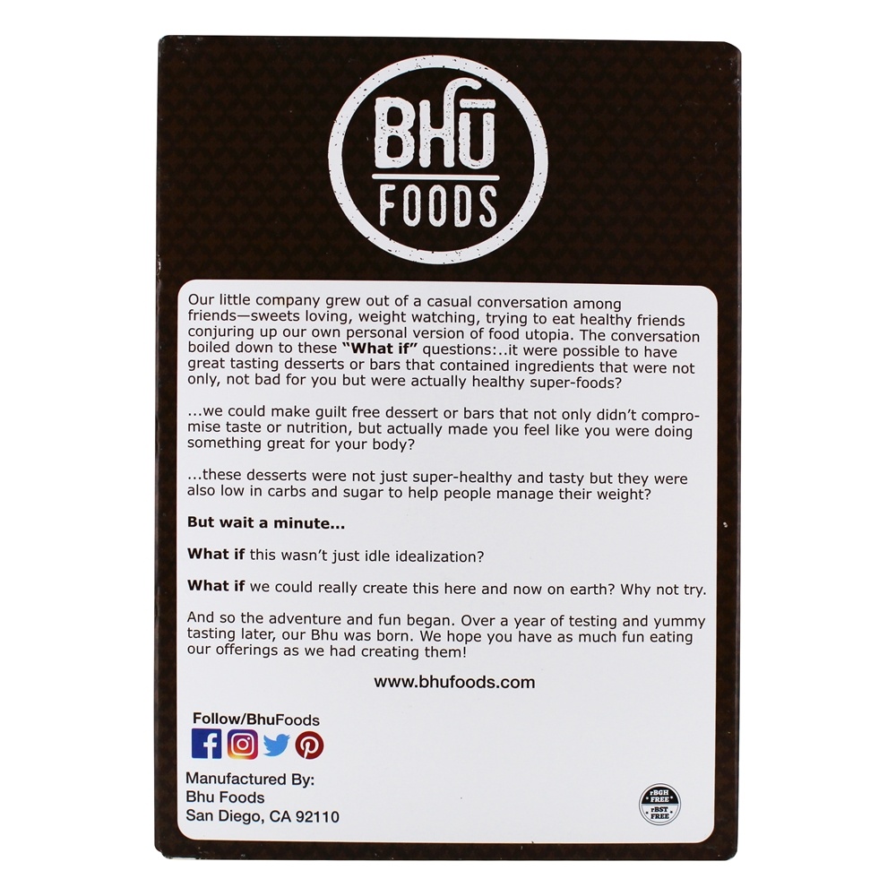Primal Grass-Fed Whey Protein Bar Chocolate Escuro + Coco + Amêndoa - 12 Barras Bhu Fit - Imagem 3
