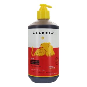 Comprar shampoo & body wash for kids coco morango - 16 fl. Oz. Alaffia preço no brasil saúde de crianças & bebês shampoos suplemento importado loja 25 online promoção -
