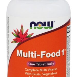 Multivitamínico Multi-Food 1 - 90 Tablets NOW Foods