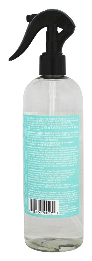 Linho E Quarto Spray Pereira Flor Agave - 16 fl. oz. Caldrea - Imagem 2
