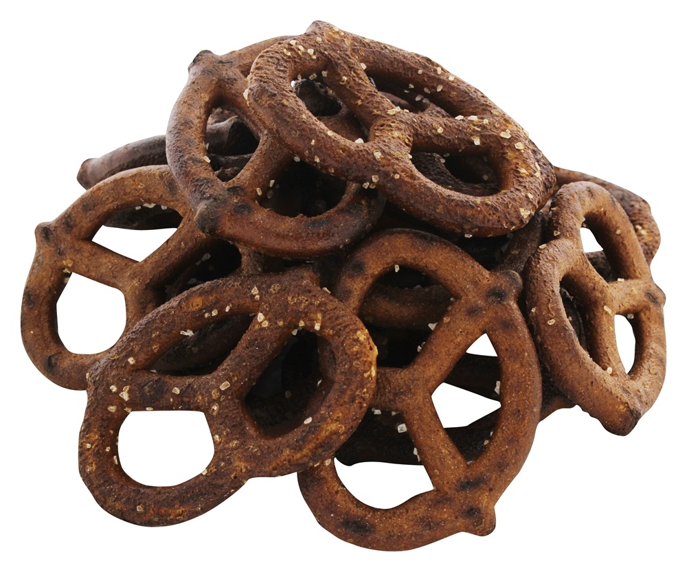 Pretzel de Grão Brotado 100 % Pretzel Divide o Sal Original do Mar - 8 oz. Unique - Imagem 4