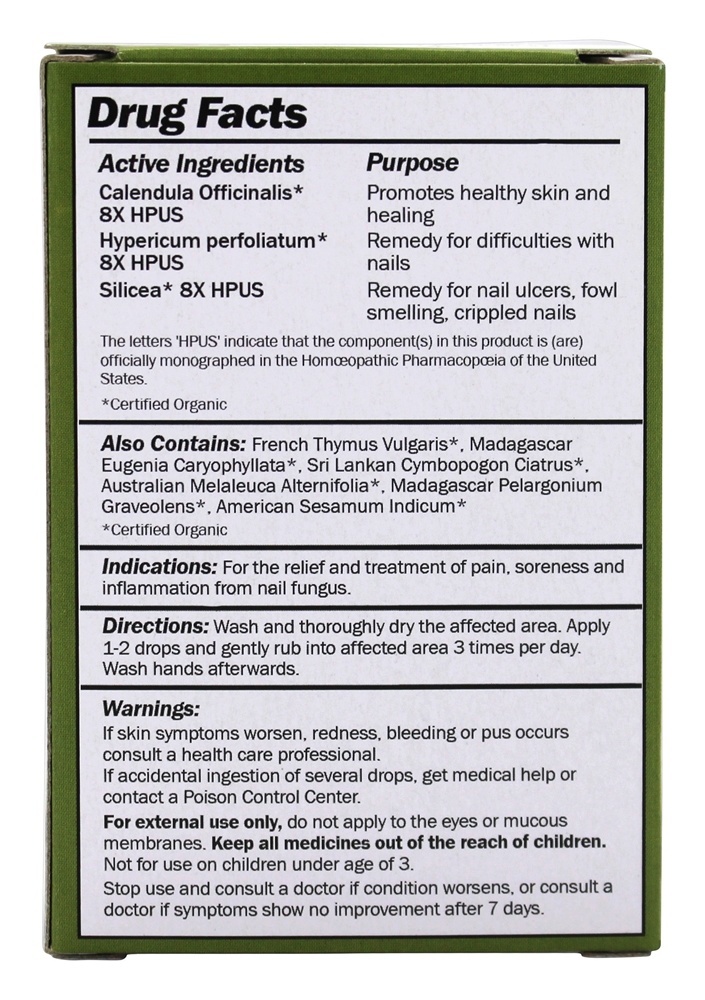 Controle Para Fungos nas Unhas Extra Forte - 11 ml. Forces of Nature - Imagem 2