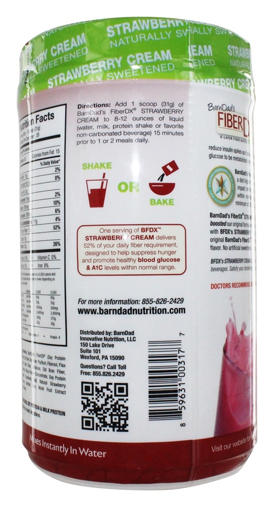 Creme de Fibra Matriz de Fibra DX 8-Layer - 1.36 lb. BarnDad - Imagem 3