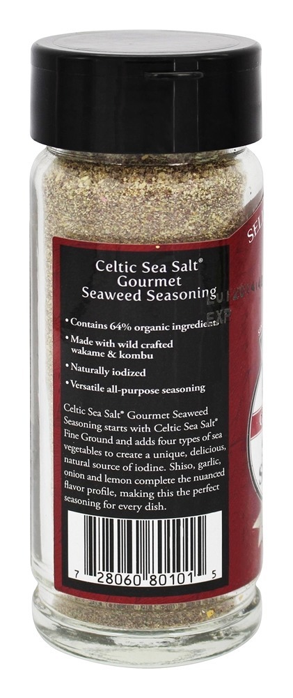 Tempero de Algas Gourmet - 2.7 oz. Celtic Sea Salt - Imagem 3