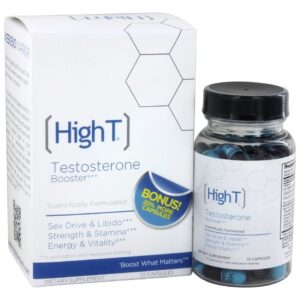 Booster de testosterona cientificamente formulado tamanho do bônus - Cápsulas 72 High T