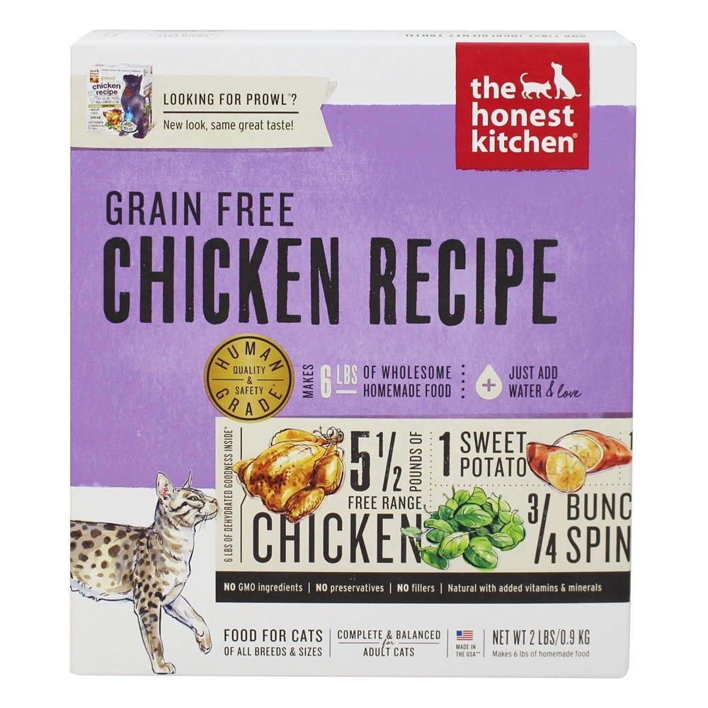 Grão livre Desidratado Adulto Cat Food Galinha Ao Ar Livre - 2 lbs. The Honest Kitchen
