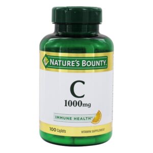 Vitamina C para a Saúde Imunológica 1000 mg. - 100 Cápsulas Nature's Bounty