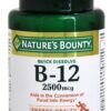 Comprar vitamina b12 2500 mcg. - 75 tablets de dissolução rápida nature's bounty preço no brasil biotina vitaminas e minerais suplemento importado loja 7 online promoção -