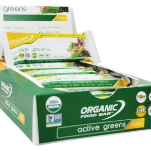 Comprar verdes ativos - 12 barras organic food bar preço no brasil barras de granola barras nutricionais suplemento importado loja 161 online promoção -
