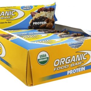 Comprar proteína - 12 barras organic food bar preço no brasil barras de proteína de base vegetal barras nutricionais suplemento importado loja 71 online promoção -