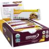 Comprar vegano - 12 barras organic food bar preço no brasil barras de granola barras nutricionais suplemento importado loja 13 online promoção -