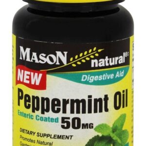 Comprar óleo de hortelã-pimenta 50 mg. - 90 mason natural entérico mason natural preço no brasil ervas peppermint (hortelã pimenta) suplemento importado loja 5 online promoção -