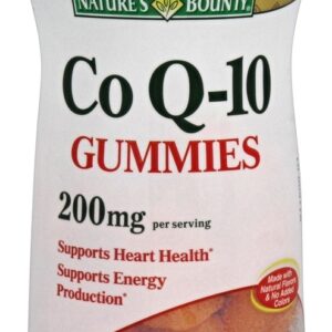 CoQ-10 Gummies Sabor Manga & Pêssego 200 mg. - 60 Gummies Nature's Bounty