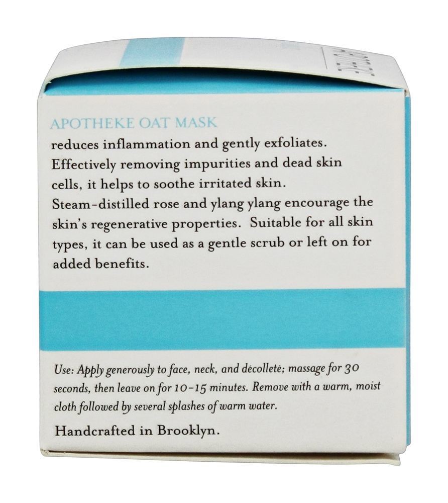 Máscara Facial de Aveia - 3.2 oz. Apotheke - Imagem 4