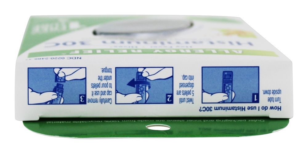 Medicamento homeopático de Histaminum Hydrochloricum para alívio de alergias 30 C - 3 Tubos Boiron - Imagem 4