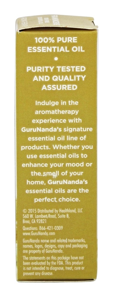 100 % Pure Incenso de óleo essencial - 0.5 fl. oz. GuruNanda - Imagem 4