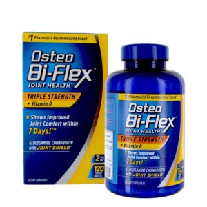 Saúde da Articulação Força Tripla com Vitamina D - 120 Comprimidos revestidos Osteo Bi-Flex