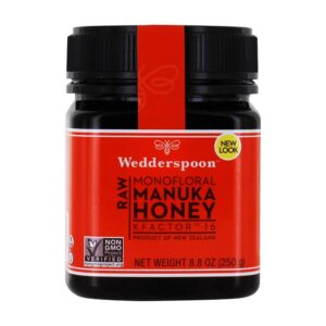 Comprar kfactor de mel manuka monofloral cru 16 - 8. 8 oz. Wedderspoon preço no brasil alimentos & lanches mel de manuka suplemento importado loja 261 online promoção -
