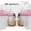 Comprar gêmeo macio higiênico biberão silicone 3m + rosa - 8 oz. Comotomo preço no brasil protetor solar & aloe vera saúde de crianças & bebês suplemento importado loja 7 online promoção -
