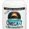 Comprar omega - 7 óleo de frutos do mar buckthorn - 120 cápsulas vegetarianas source naturals preço no brasil inositol suplementos nutricionais suplemento importado loja 7 online promoção -
