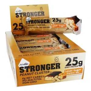 Comprar barras de proteína mais fortes cluster de amendoim - 12 barras nugo nutrition preço no brasil barras de proteínas barras nutricionais suplemento importado loja 299 online promoção -