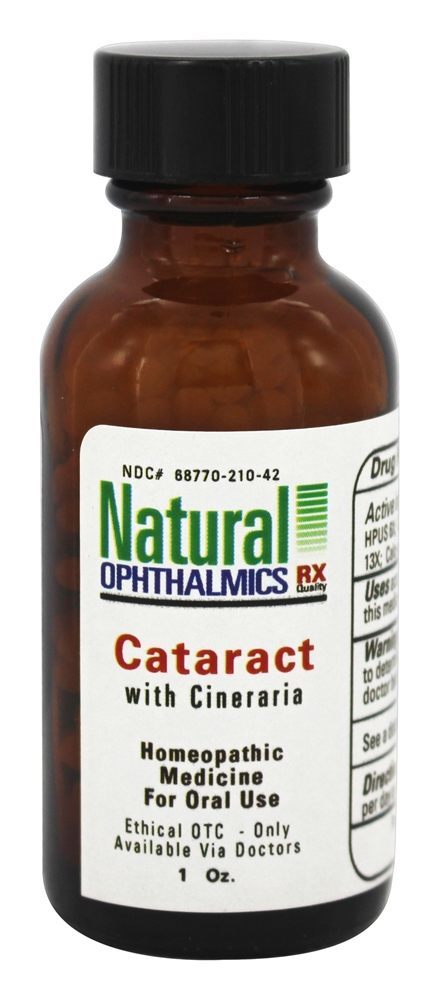 Catarata com Cineraria - 1 oz. Natural Ophthalmics
