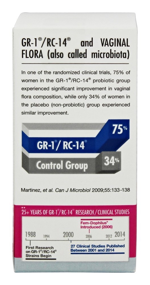 Mulheres Fem Dophilu Probiotic Completar - Cápsulas vegetarianas 60 Jarrow Formulas - Imagem 3