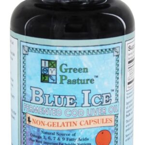 Comprar blue ice óleo de fígado de bacalhau fermentado sabor laranja - cápsulas 120 green pasture products preço no brasil óleo de fígado de bacalhau suplementos nutricionais suplemento importado loja 15 online promoção -