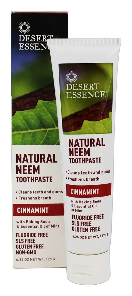 Pasta de dentes de neem natural - 6.25 oz. Desert Essence