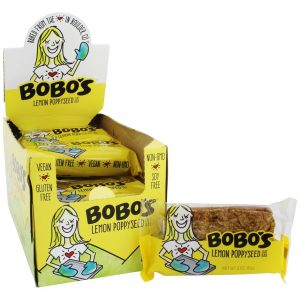 Comprar todas as barras naturais caixa de limão poppyseed - 12 barras bobo's oat bars preço no brasil barras de alimentos integrais barras nutricionais suplemento importado loja 151 online promoção -