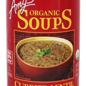 Comprar sopa orgânica curry lentilha indian dal - 14. 5 fl. Oz. Amy's preço no brasil alimentos & lanches sopa suplemento importado loja 65 online promoção -