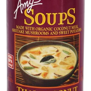 Comprar sopa orgânica de coco tailandês - 14. 1 fl. Oz. Amy's preço no brasil alimentos & lanches sopa suplemento importado loja 39 online promoção -