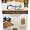 Comprar pó de semente de linho brotado - 8 oz. Organic traditions preço no brasil alimentos & lanches sementes de linhaça suplemento importado loja 1 online promoção -