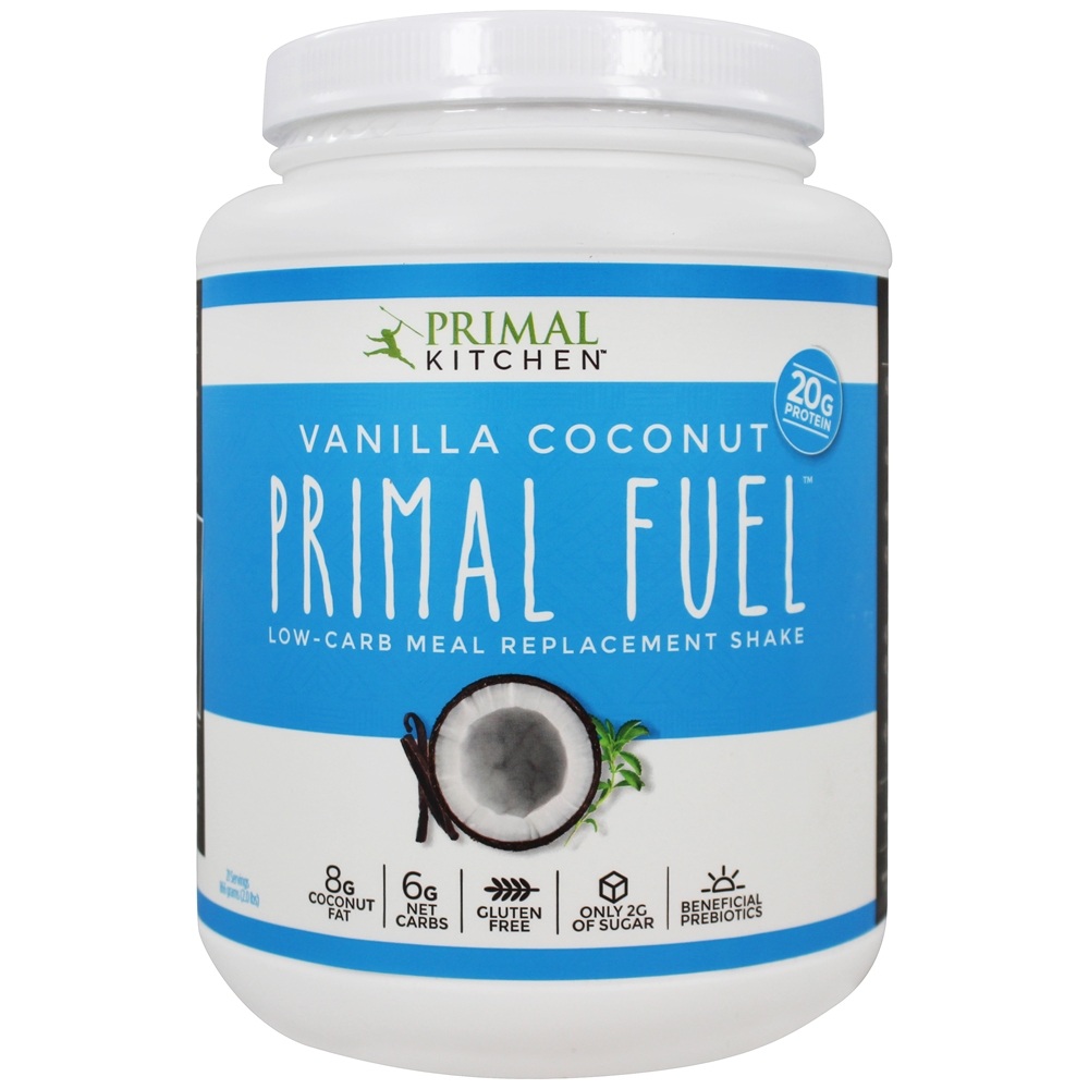 Primal Fuel Whey Protein Bebida Mix Vanilla Coco - 1.85 lbs. Primal Kitchen