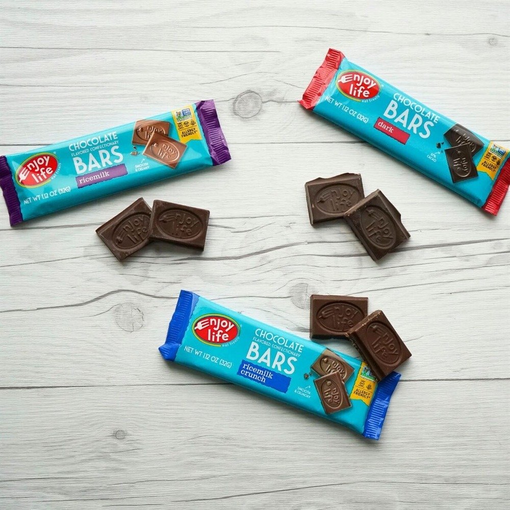 Alergia Amigável Chocolate Barras Caixa Ricemilk Crise - 12 Barras Enjoy Life Foods - Imagem 6
