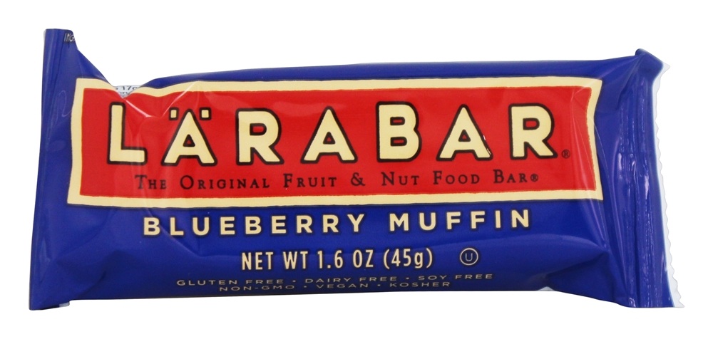 Original Muffin de Blueberry da caixa das barras da fruta & da porca - 16 Barras Larabar - Imagem 3