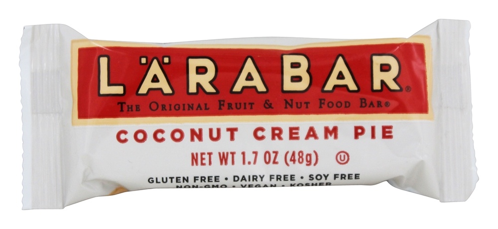 Original Fruit & Nut Bares Caixa De Coco Creme De Torta - 16 Barras Larabar - Imagem 3