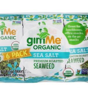 Comprar salgados de algas marinhas assadas - 6 pacote (s) gimme preço no brasil alimentos & lanches sucos suplemento importado loja 111 online promoção -
