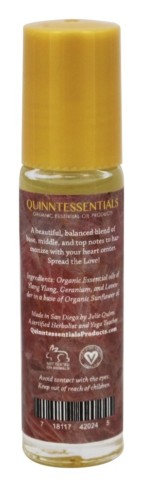 Óleo de Unção Orgânico Roll-On de Ouro - 0.5 fl. oz. Quinntessentials - Imagem 2