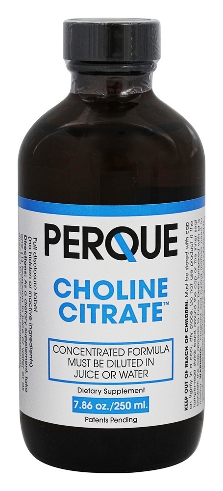 Citrato de colina - 7.86 oz. Perque