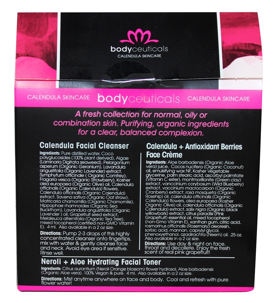 Calendula Face Cuidar Normal para Combinação - 3 Peça (s) Bodyceuticals - Imagem 3