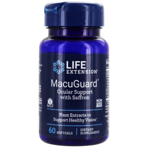 MacuGuard Suporte Ocular - 60 Softgels Life Extension