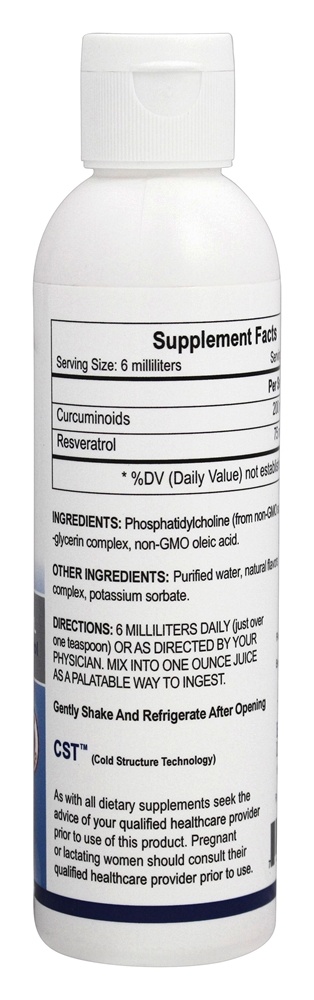 Curcumina/Resveratrol Lipossomal - 6 oz. Empirical Labs - Imagem 2