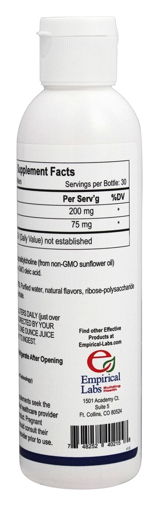 Curcumina/Resveratrol Lipossomal - 6 oz. Empirical Labs - Imagem 3