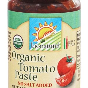Comprar pasta de tomate orgânico - 7 oz. Bionaturae preço no brasil alimentos & lanches molho de macarrão suplemento importado loja 5 online promoção -