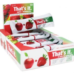 Comprar barra de fruta caixa maçã + morangos - 12 barras that's it preço no brasil barras de frutas e castanhas barras nutricionais suplemento importado loja 59 online promoção - 7 de agosto de 2022